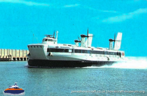 SRN4 prototype GH-2007 -  (credit: The <a href='http://www.hovercraft-museum.org/' target='_blank'>Hovercraft Museum Trust</a>).